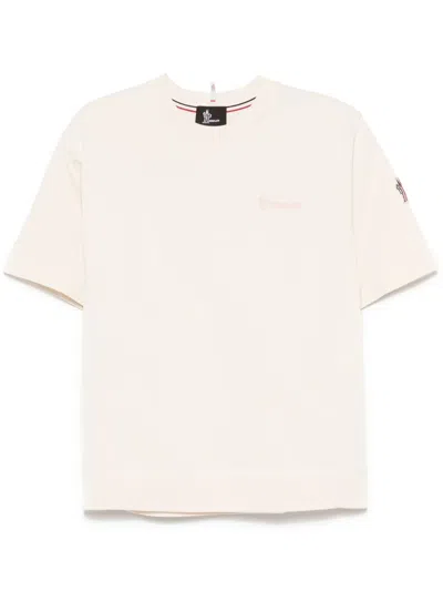 MONCLER LOGO-EMBOSSED COTTON T-SHIRT