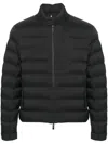 Moncler Oise Recycled Micro Ripstop Down Jacket In Schwarz