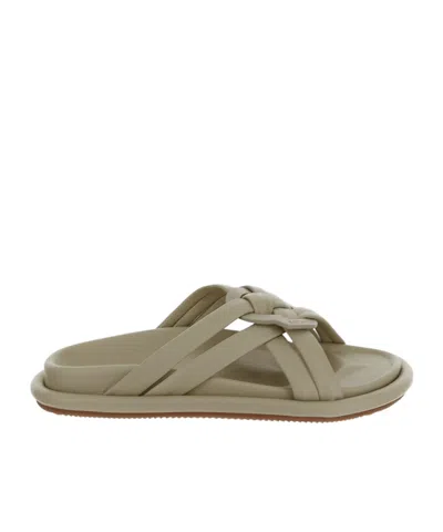 MONCLER MONCLER LOGO EMBOSSED SANDALS