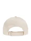Moncler Logo-embroidered Cap In Neutrals