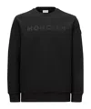 Moncler Men's Logoed Sweatshirt In Black