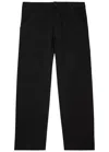 Moncler Logo Jogging Trousers In Black