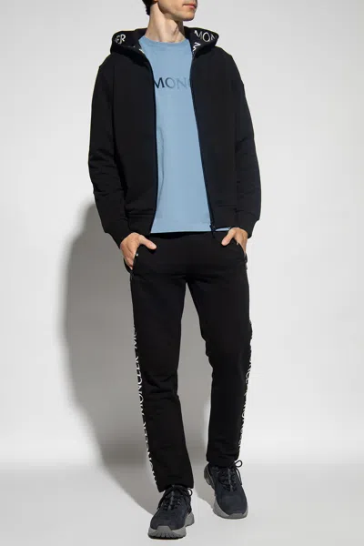MONCLER MONCLER LOGO-EMBROIDERED SWEATPANTS
