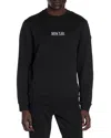 Moncler Logo Embroidered Sweatshirt In Black