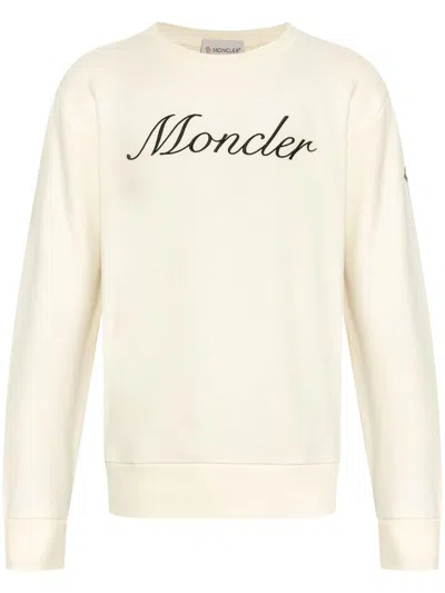 MONCLER LOGO-EMBROIDERED SWEATSHIRT