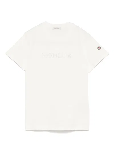 MONCLER LOGO-EMBROIDERED T-SHIRT
