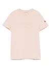 Moncler Logo T-shirt In Pink