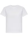 Moncler Logo-embroidered T-shirt In White