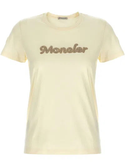 MONCLER LOGO EMBROIDERY T-SHIRT