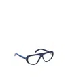 Moncler Logo Flat Mirror In Blue
