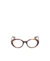 Moncler Logo Flat Mirror In Brown
