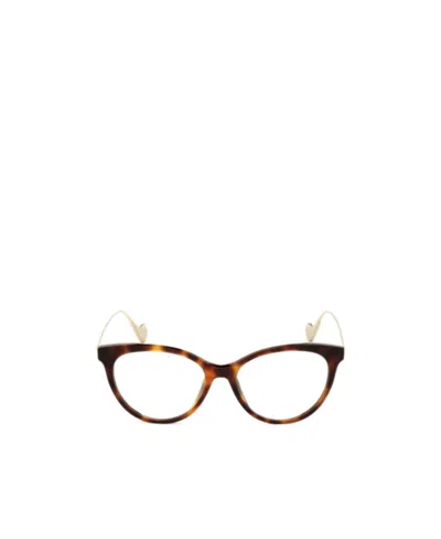 Moncler Logo Flat Mirror In Brown