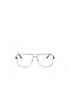 Moncler Logo Flat Mirror In Gray