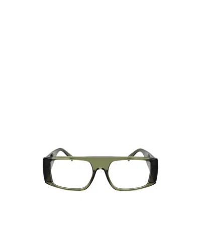 Moncler Logo Flat Mirror In Green