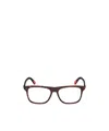 Moncler Rectangle-frame Optical Glasses In Multicolor