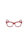 Moncler Logo Flat Mirror In Red