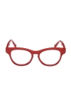 Moncler Logo Flat Mirror In Red