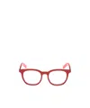 Moncler Logo Flat Mirror In Red
