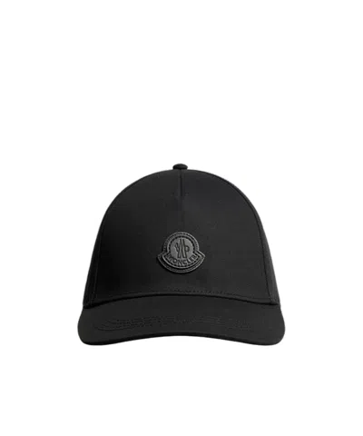 MONCLER MONCLER LOGO PATCH BASEBALL HAT