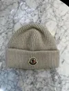 Moncler Logo Hat In Gray