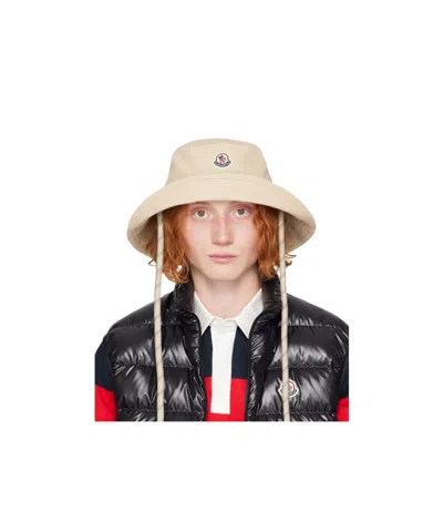 Moncler Logo Hat In Multicolor