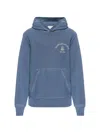 Moncler Sweatshirt With Logo In Blue