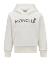 Moncler Logo Hoodie In White
