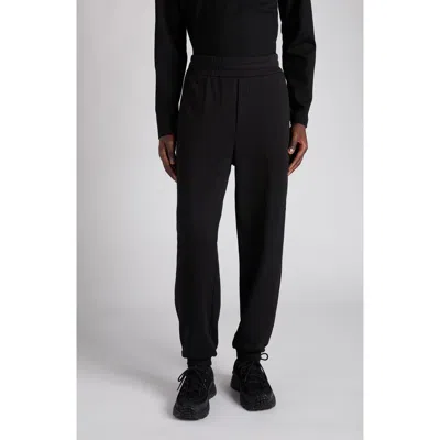 Moncler Logo Joggers In Black