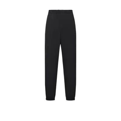 Moncler Pantalon De Survêtement À Logo In Black