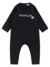 Moncler Logo Jumpsuit In Blue