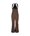 Moncler Padded Ski Jumpsuit In Brown