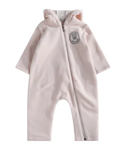 Moncler Logo Jumpsuit In White