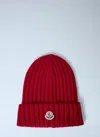 Moncler Wool Hat In Red