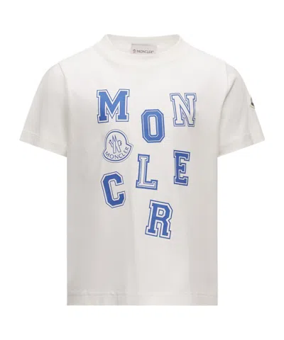 MONCLER LOGO MOTIF COTTON T-SHIRT