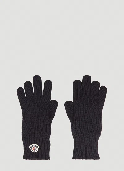 Moncler Logo Motif Gloves