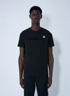 Moncler Men T-shirt With Flocked Cotton Logo