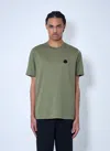 Moncler Logo Motif T-shirt In Green