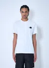 Moncler Men T-shirt With Faded Logo Motif In Cotton In White