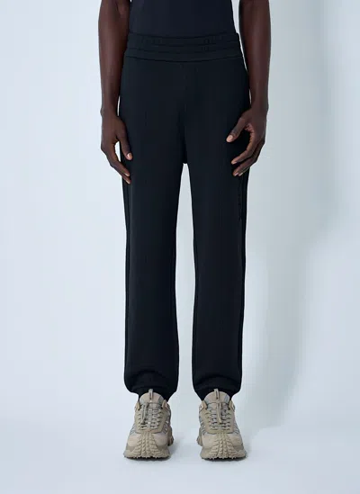 Moncler Logo Motif Track Pants In Black
