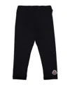 Moncler Logo Pants In Blue