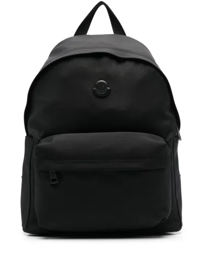 MONCLER LOGO-PATCH BACKPACK