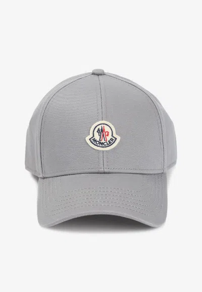 MONCLER LOGO-PATCH BASEBALL CAP