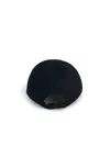 Moncler Logo Patch Baseball Cap In Black