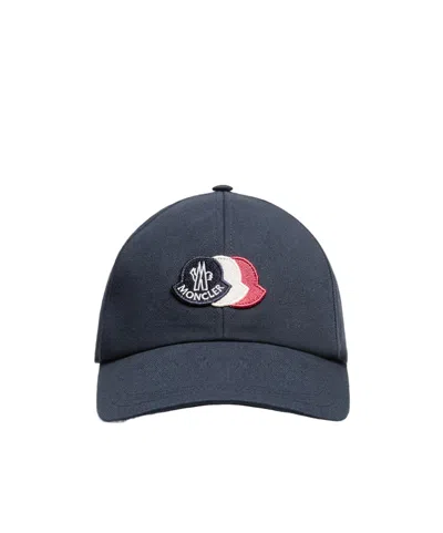 MONCLER MONCLER LOGO PATCH BASEBALL CAP