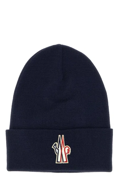 MONCLER LOGO PATCH BEANIE