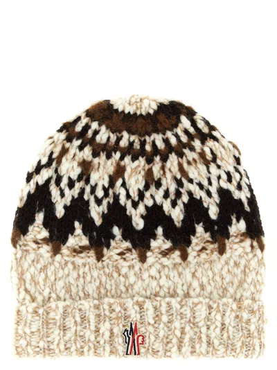 MONCLER LOGO PATCH BEANIE