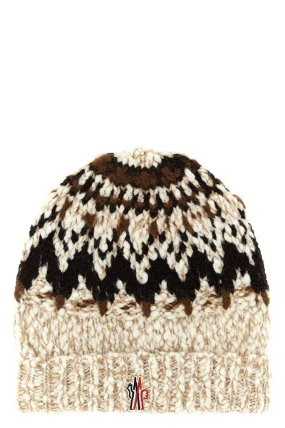 MONCLER LOGO PATCH BEANIE