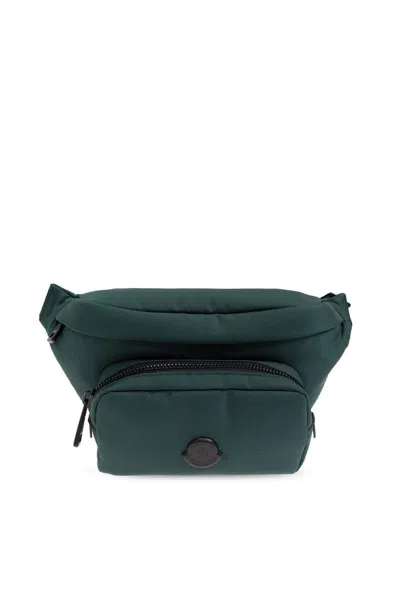 MONCLER LOGO PATCH BELT BAG