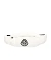 Moncler Logo-patch Belt Bag In White