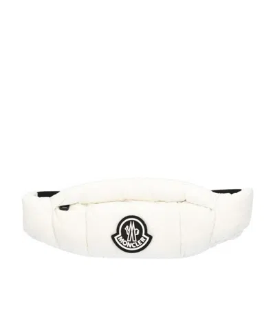 Moncler Logo-patch Belt Bag In White